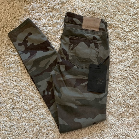 NWT- Sold out! True Religion Casey Camouflage Jean - Picture 1 of 8